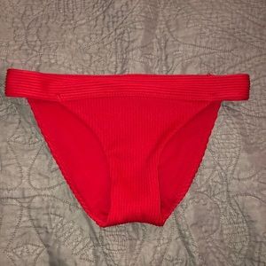 Hollister red bikini bottoms